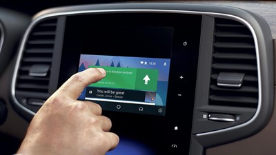 R-LINK 2 with android auto-installed in Renault vehicle