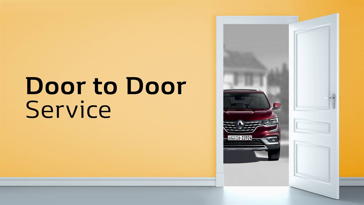 Door to Door Service of Renault Saudi Arabia