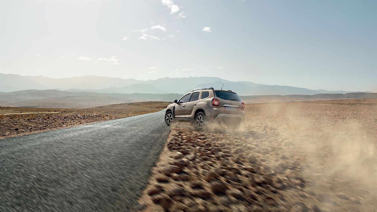A man doing off-roading with All-New Renault Duster