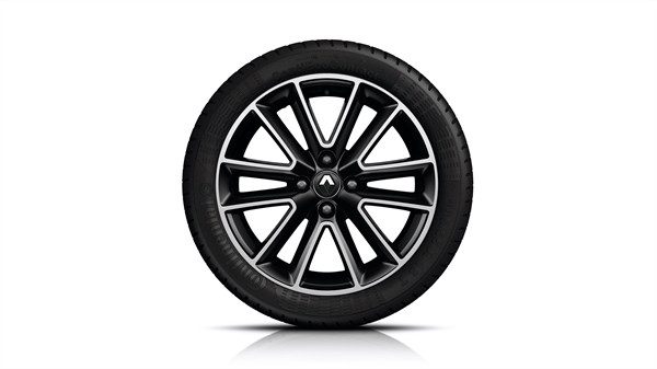 Renault wheel stating TPMS
