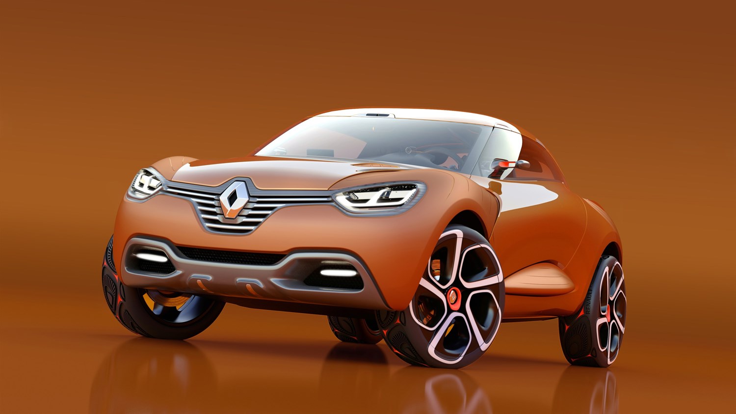 Renault CAPTUR Concept Car Left Front End View